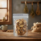 Yellow Vine Pieces (Fibraurea Recisa) | The herb/berry/powder/fruit/root/bark that is in the black bowl, i would like it to shown in a plastic stand up resalable pouch that is clear.