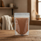 Yohimbe Bark Powder (Pausinystalia Yohimbe) | The herb/berry/powder/fruit/root/bark that is in the black bowl, i would like it to shown in a plastic stand up resalable pouch that is clear.