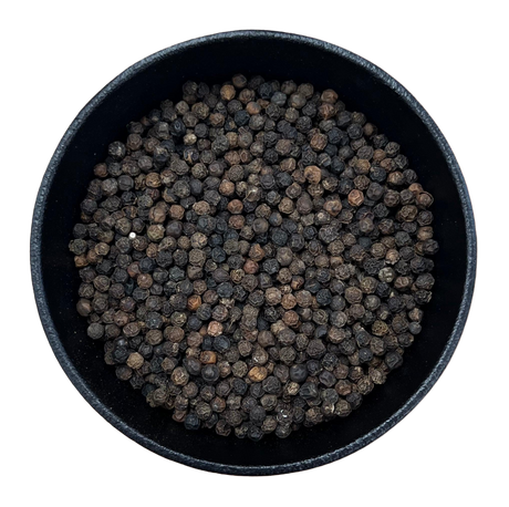 Black Tellicherry Peppercorns Whole (Piper nigrum)