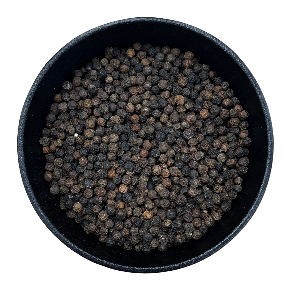 Black Tellicherry Peppercorns Whole (Piper nigrum)