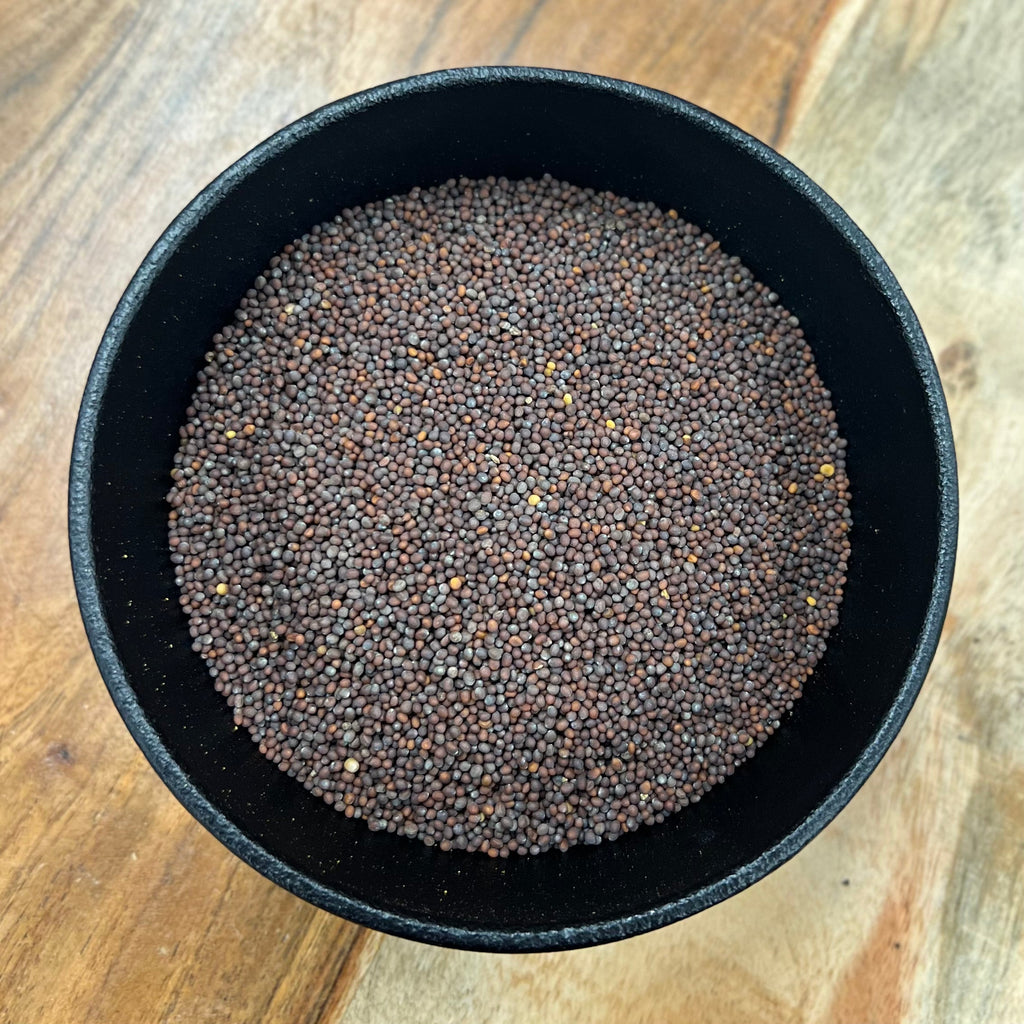 Brown Mustard Seed Whole (Brassica nigra)