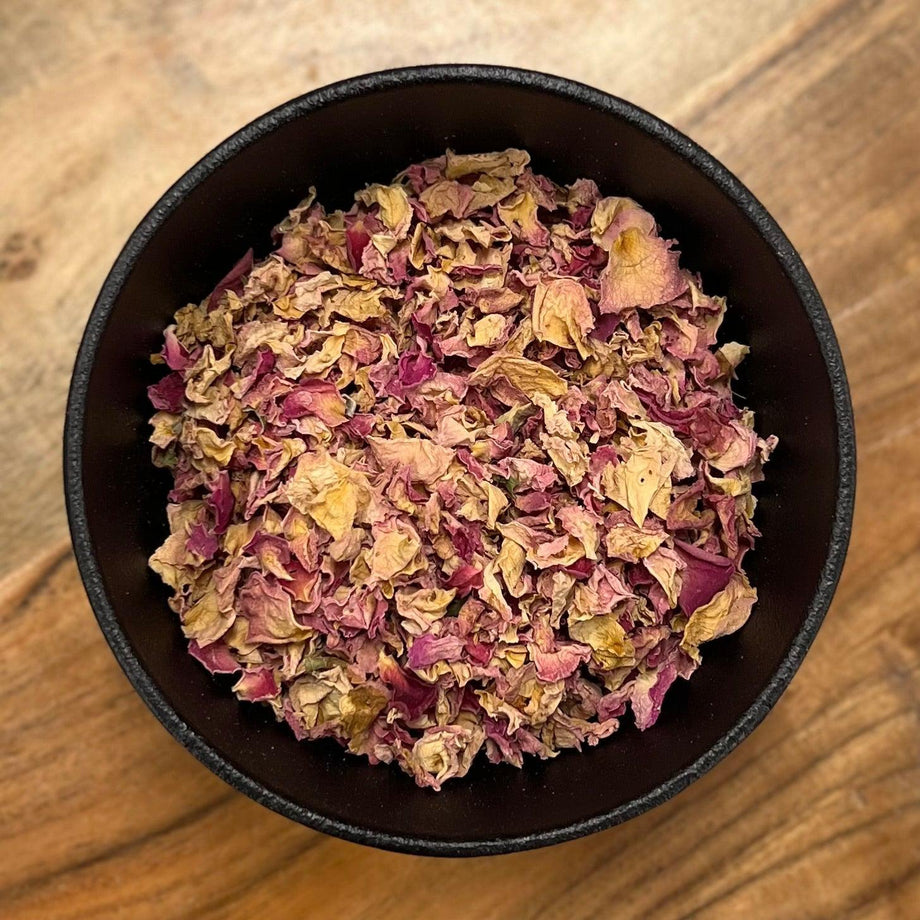 Pink Tea Rose petals, High Quality, Natural, Organic